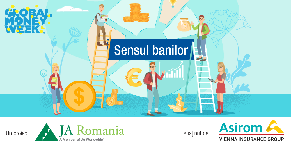 3.000 de elevi de gimnaziu descoperă sensul banilor în cadrul proiectului derulat cu susținerea Asirom